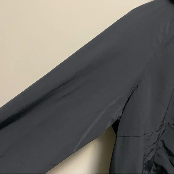 Roots Outdoors Black Nylon Windbreaker Men Women Large - Picture 5 of 13